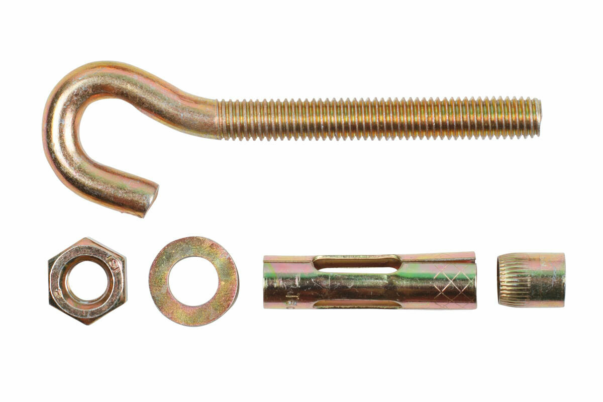 Анкер с крюком STARFIX SMP-99702-1 М10х12х70 мм, 1 шт. — фото 1