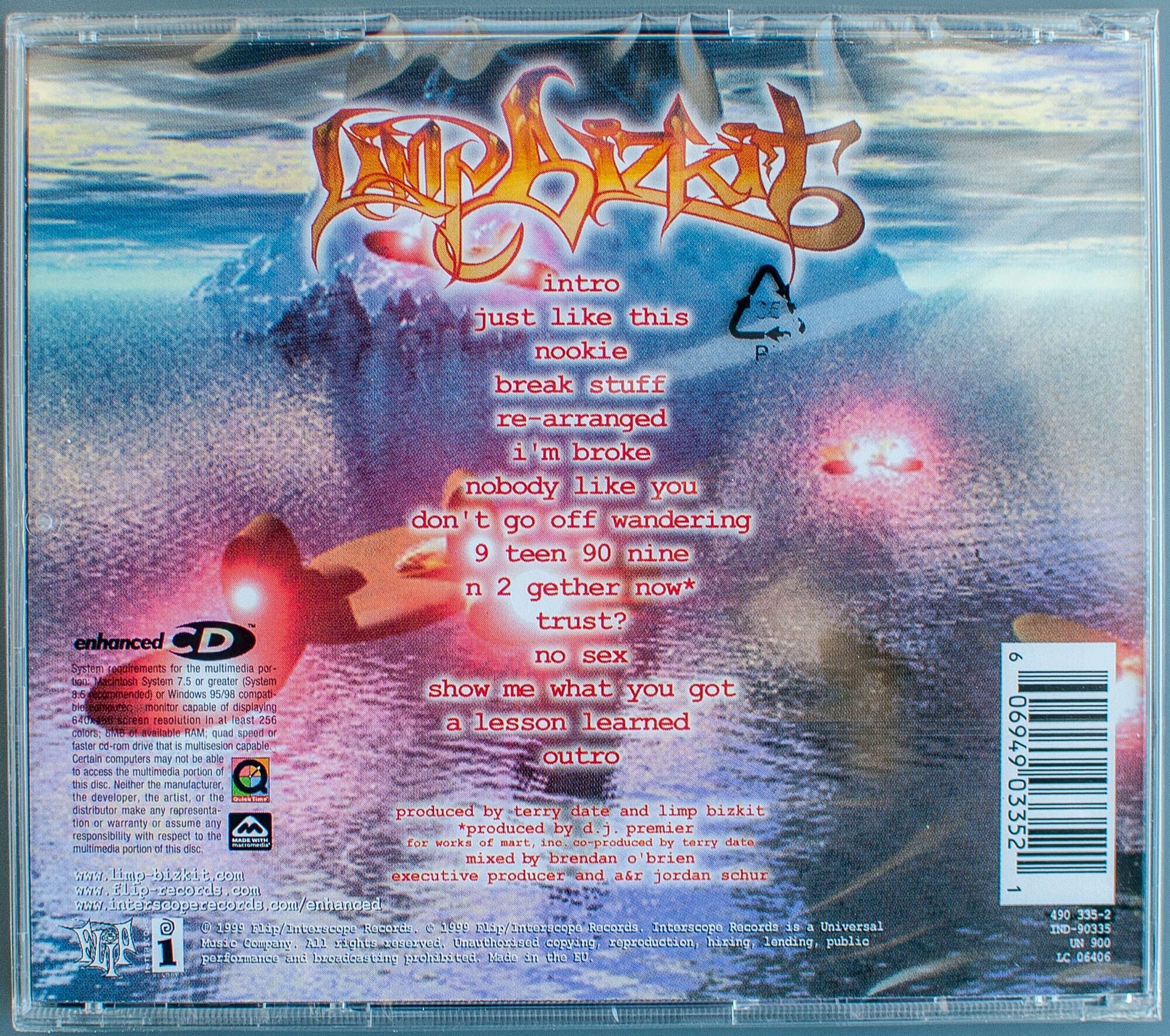 Limp Bizkit - Significant Other Аудио CD Оригинал из Европы