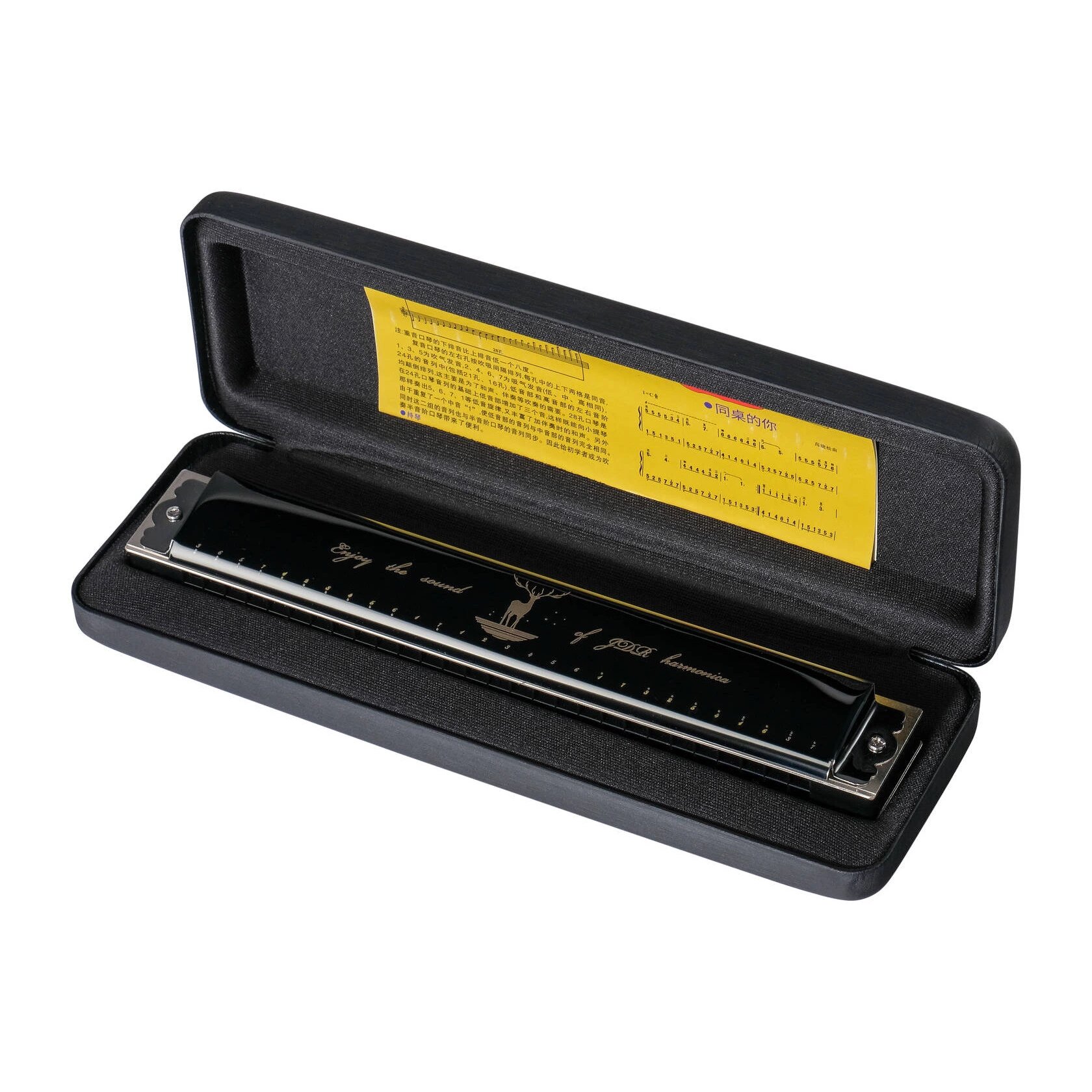 Губная гармошка JDR H2801BK — фото 1