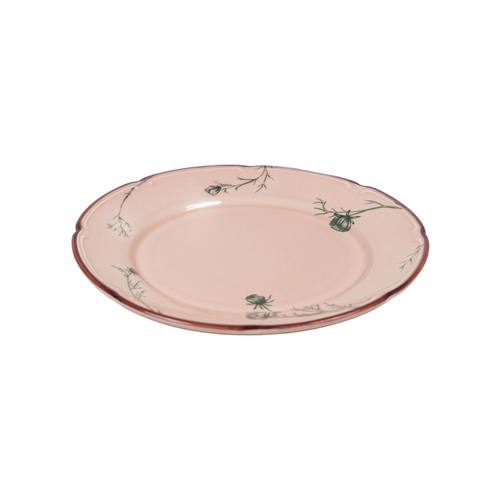 Тарелка закусочная Дымов Керамика Космея день 12:00, диаметр 20 см, керамика