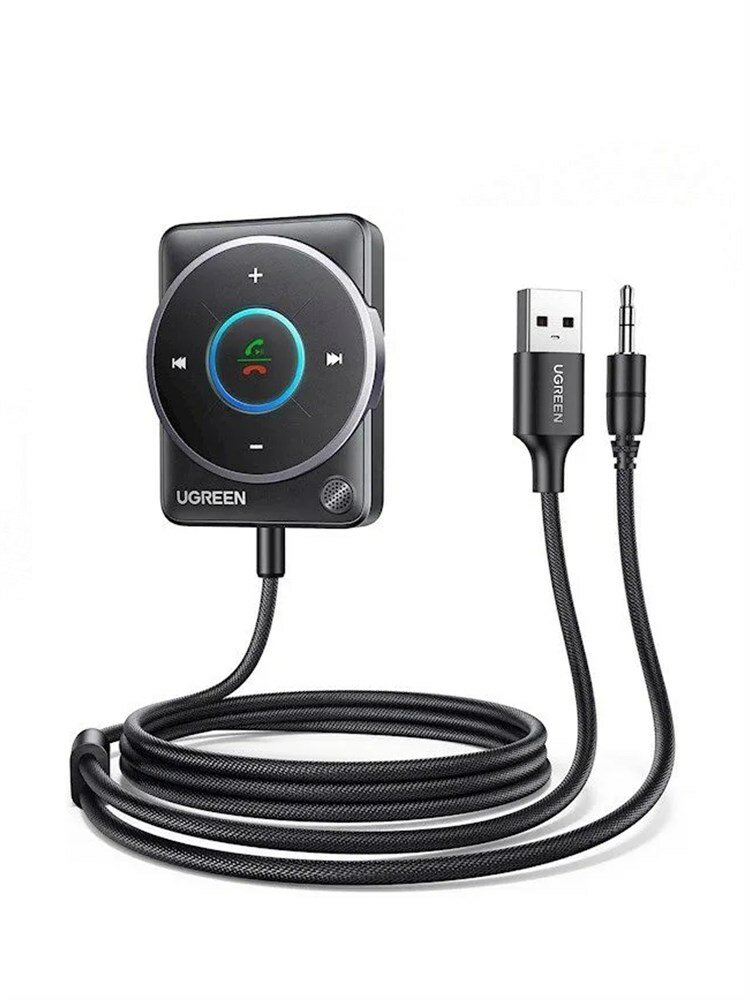 UGREEN Беспроводной приемник Bluetooth Aux Ugreen CM723 35002 Черный