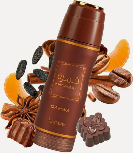 Изображение товара Парфюмированный дезодорант сладкий с кофе Khamrah Qahwa