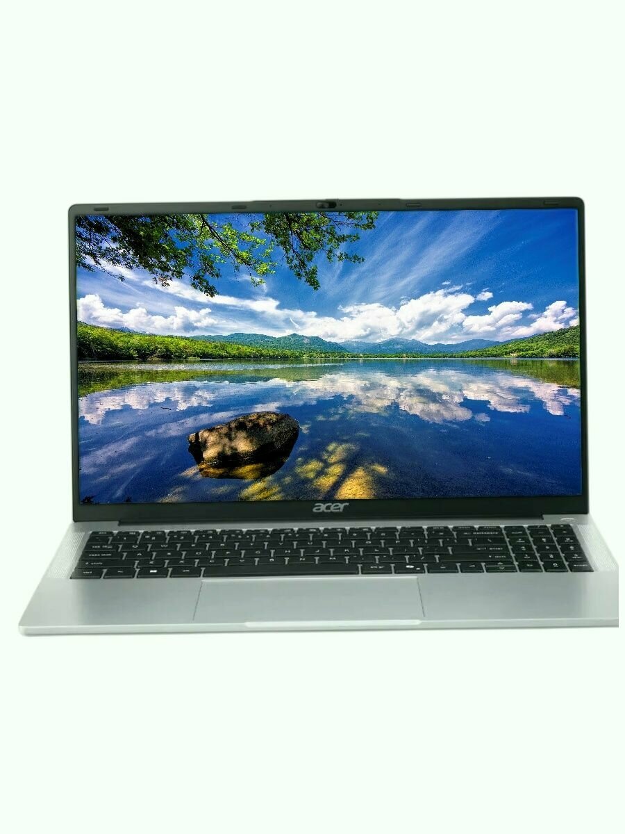Ноутбук Acer Intel N-series 2,6ГГц 2 ядер. 15,6' 1920x1080 Intel HD Graphics Windows 11 Pro Русская раскладка