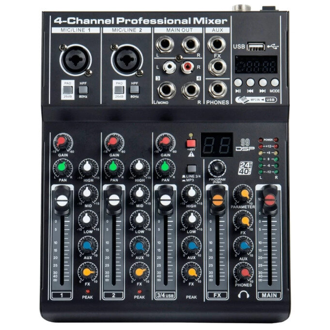 Аналоговый микшер LAudio FK-04