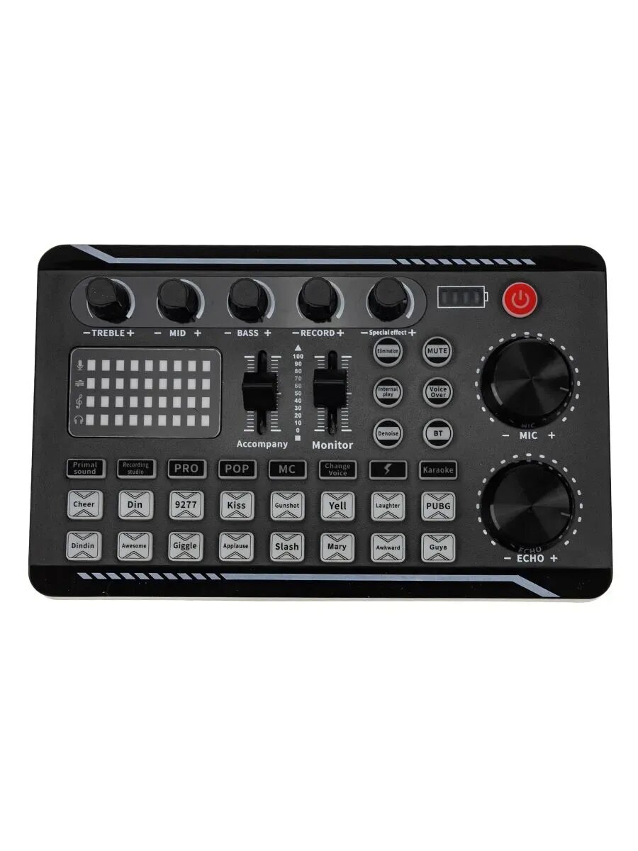 Звуковая карта F998 Live Sound для караоке прямых трансляций