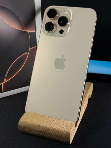 Изображение товара Смартфон Apple iPhone 16 Pro Max, 512gb, Desert Titanium, J, nano SIM + eSIM