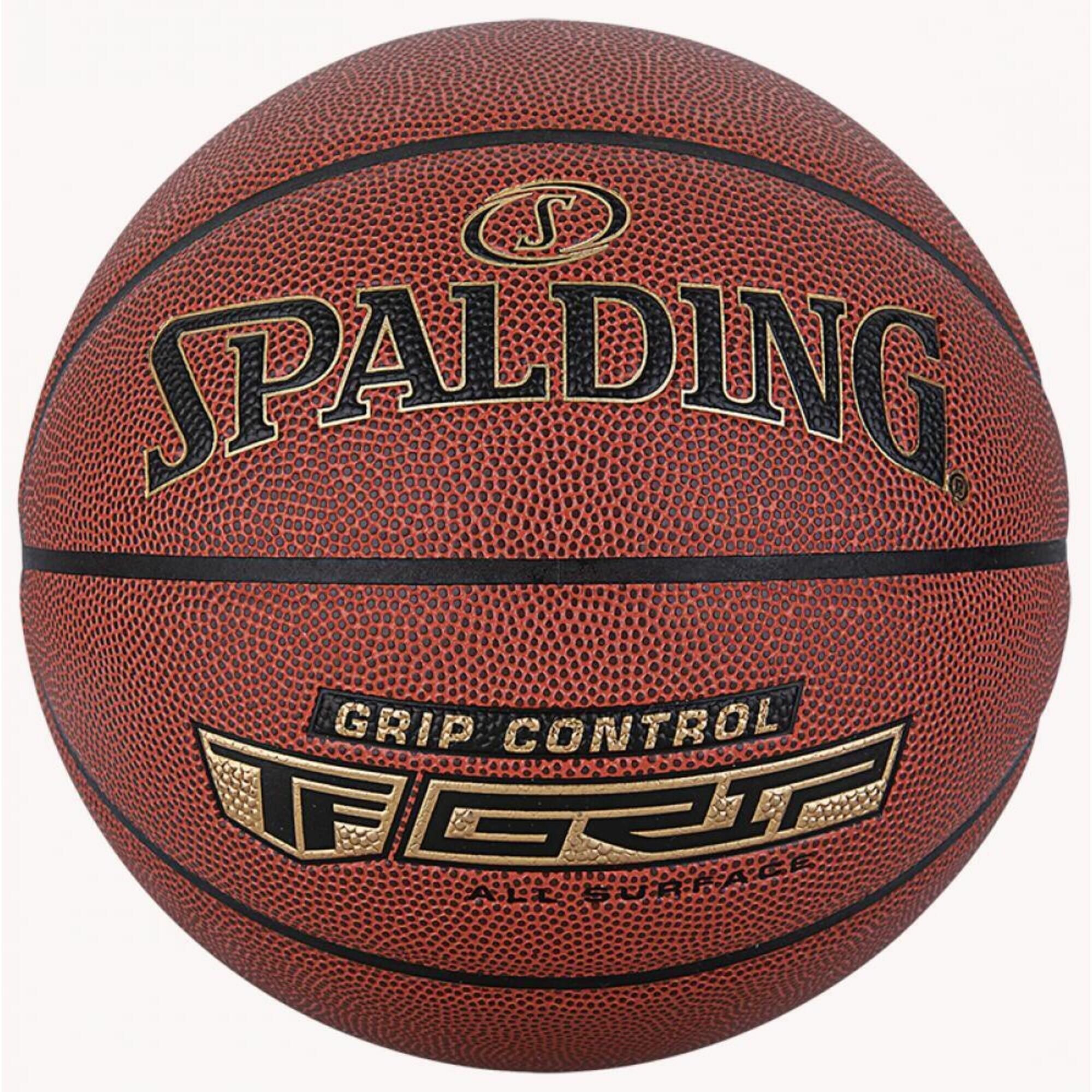 Баскетбольный мяч Spalding Grip Control In/Out. 7, Decathlon, Цвет: Оранжевый, Размер: 7