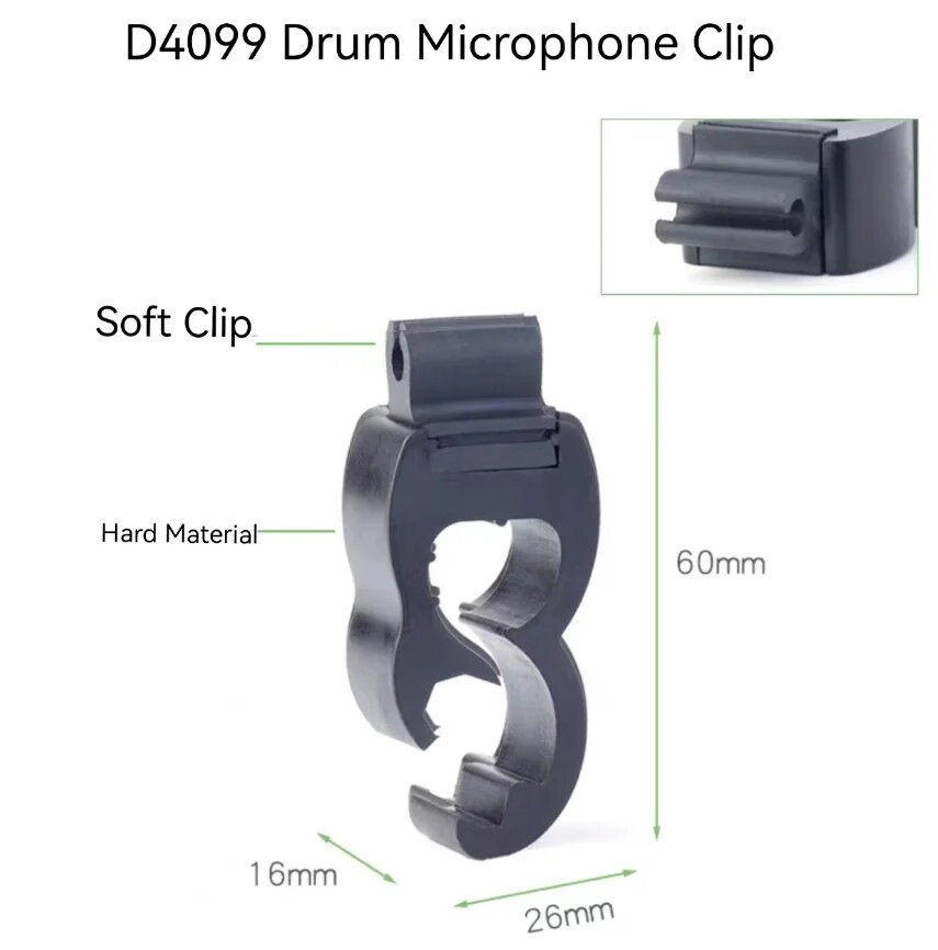 Клипса для микрофона D4099 Drum Clip only