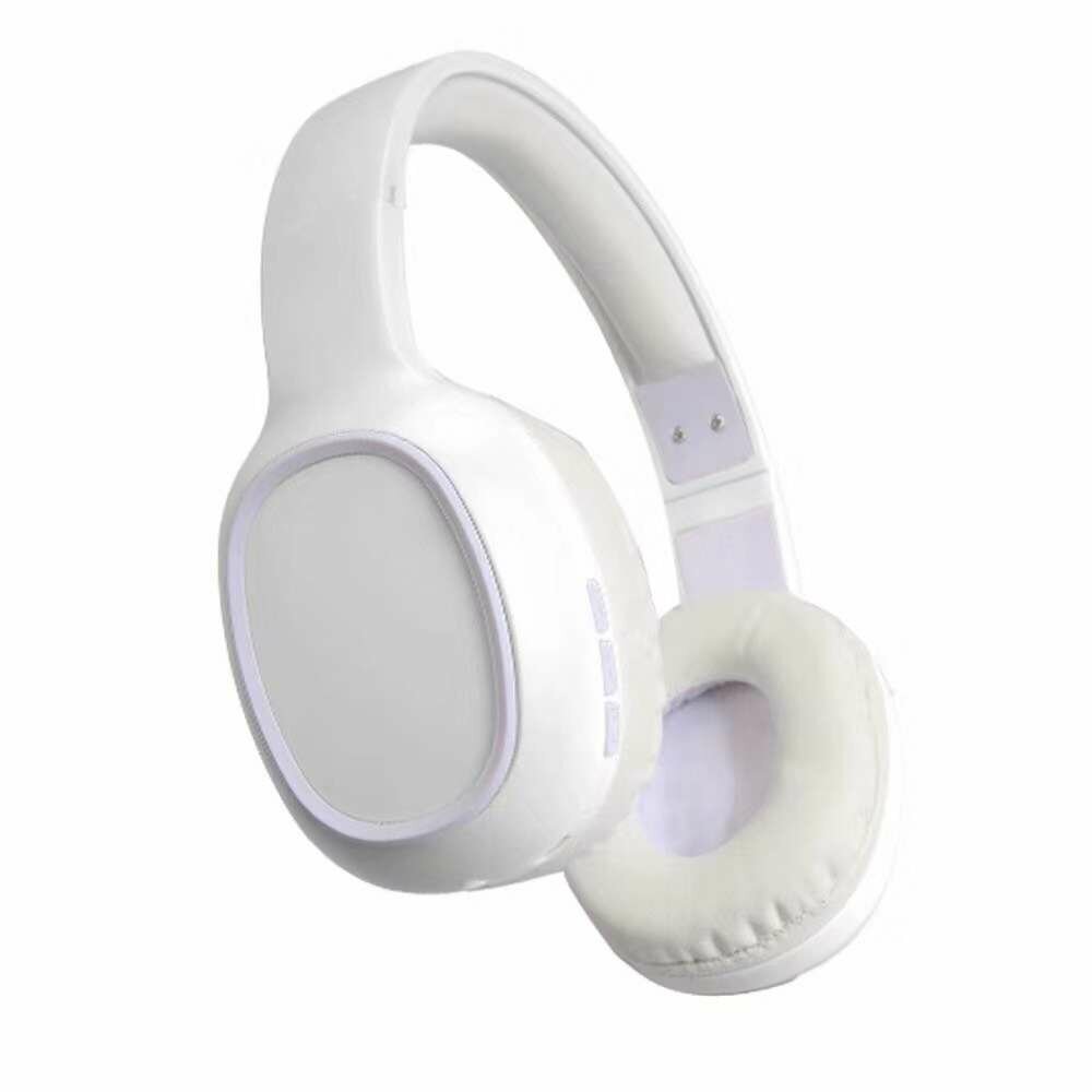 Беспроводные наушники с шумоподавлением Bluetooth 5.4 для ПК, мобильных устройств и игр, стереозвук, белые