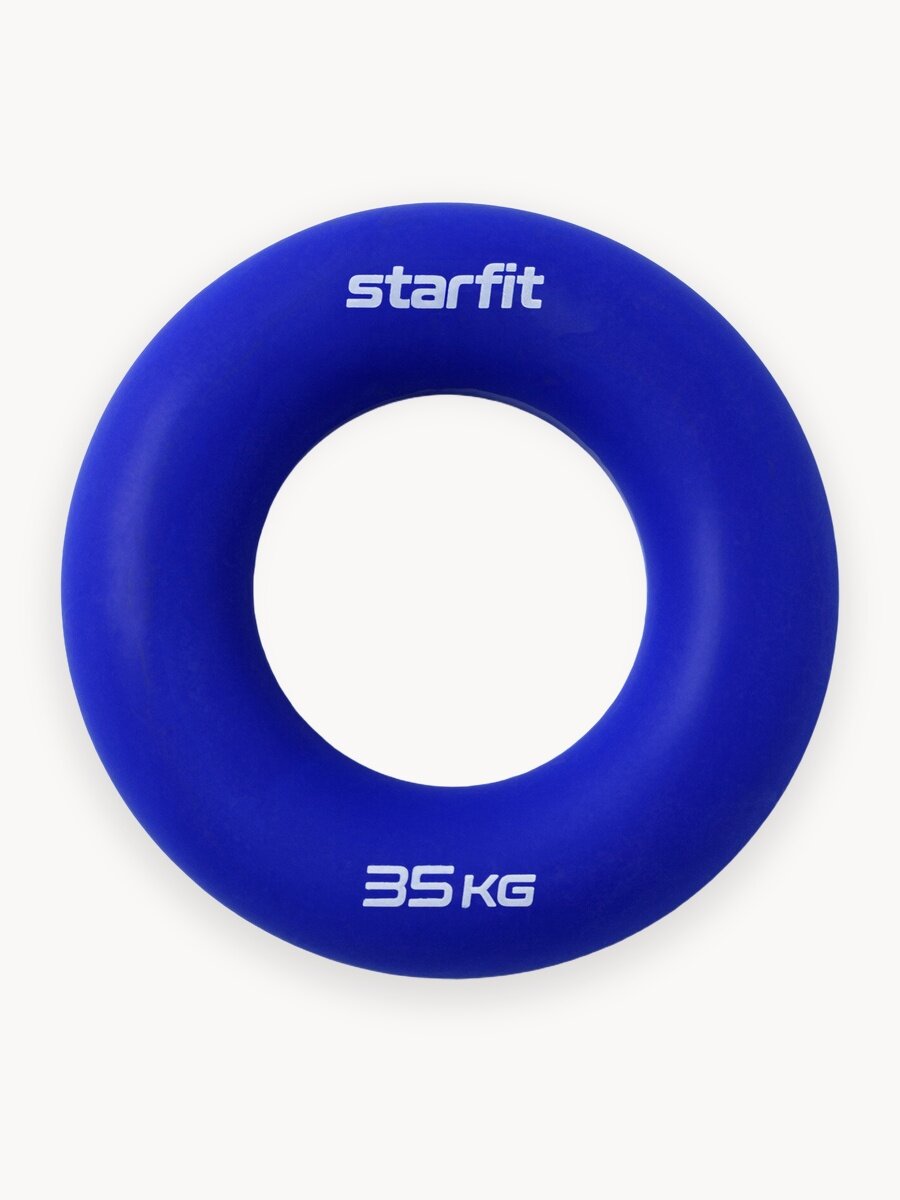 Эспандер кистевой STARFIT ES-404 кольцо, силикогель, d=8,8 см, 35 кг, темно-синий