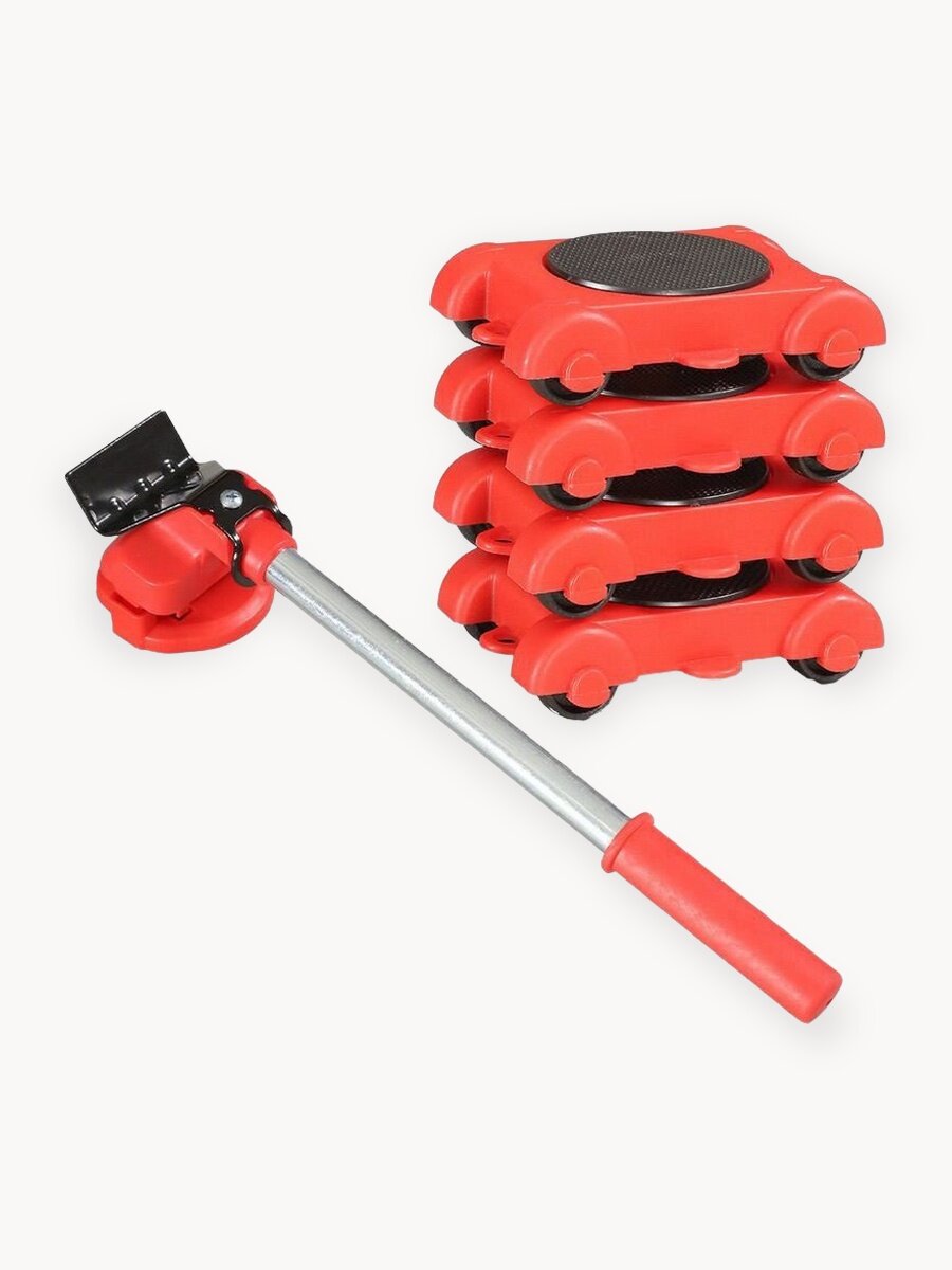 Домкрат для мебели / набор для перемещения мебели/ усиленный