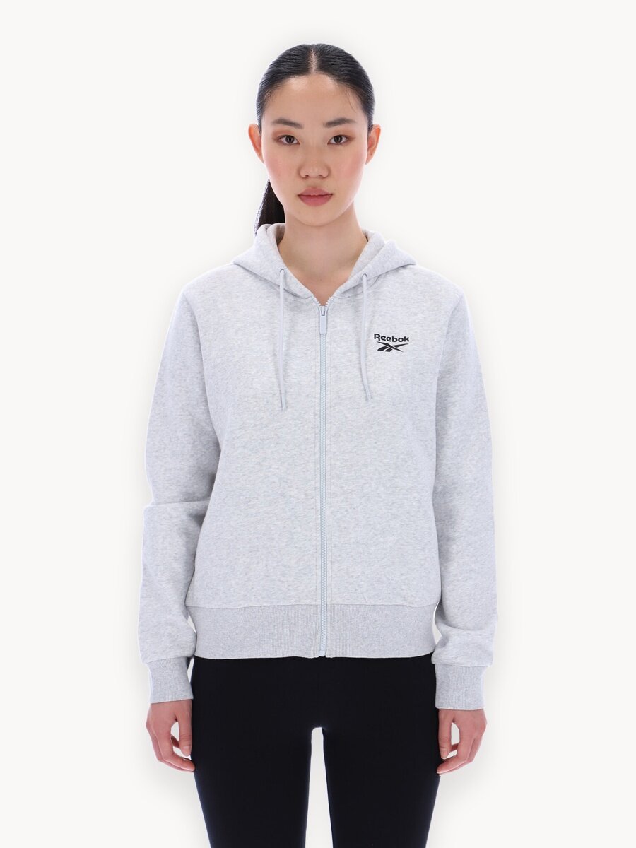 Толстовка Reebok VIOLA, размер M INT, , серый