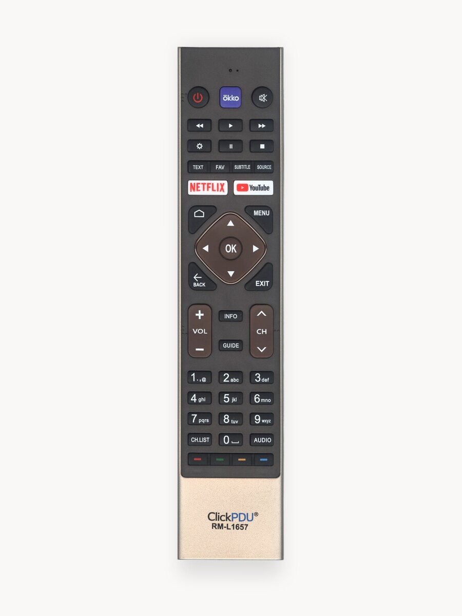 Универсальный пульт ClickPDU для Haier RM-L1657 (PBOX)
