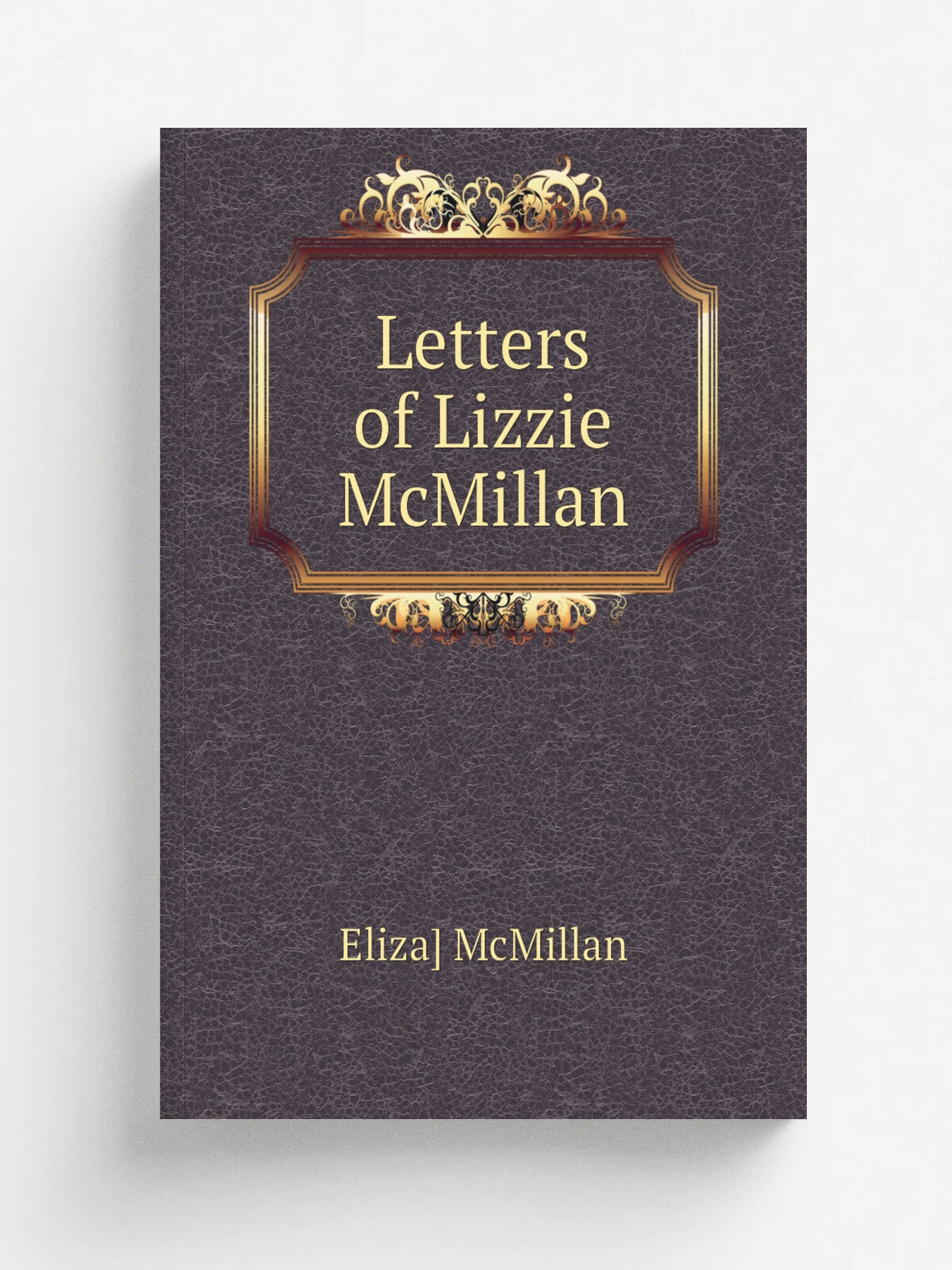 Letters of Lizzie McMillan