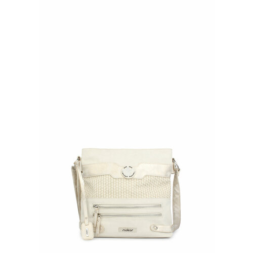 Сумка мессенджер Rieker фактура матовая бежевый 8690₽
