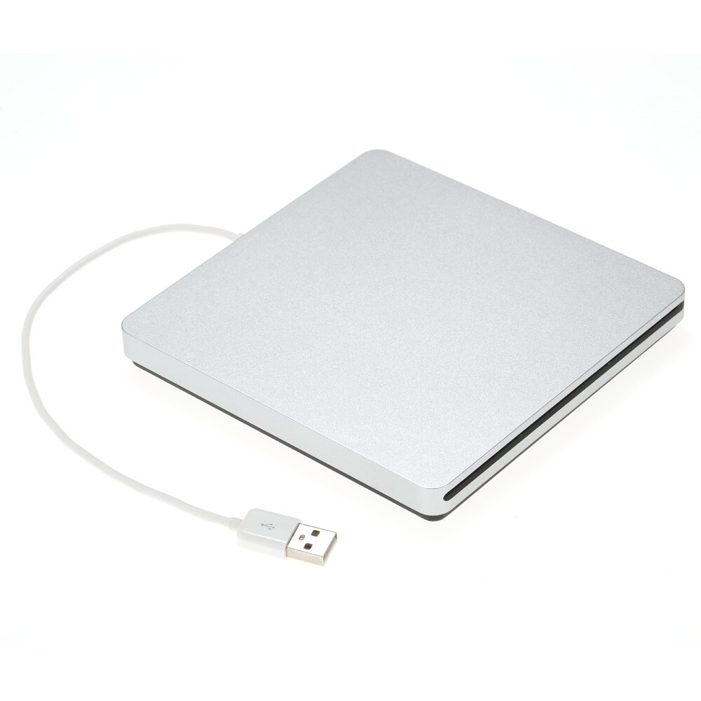 Портативный ультратонкий внешний DVD-плеер USB 2,0, замена устройства чтения для iMac/MacBook/MacBook Air/Pro портативных ПК