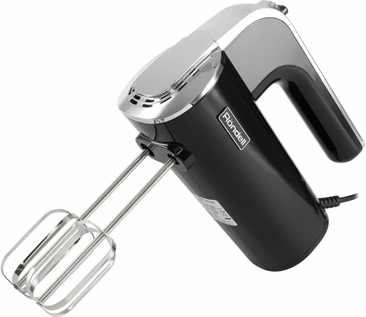 Миксер ручной электрический для кухни RDE-1353 1000Вт черный