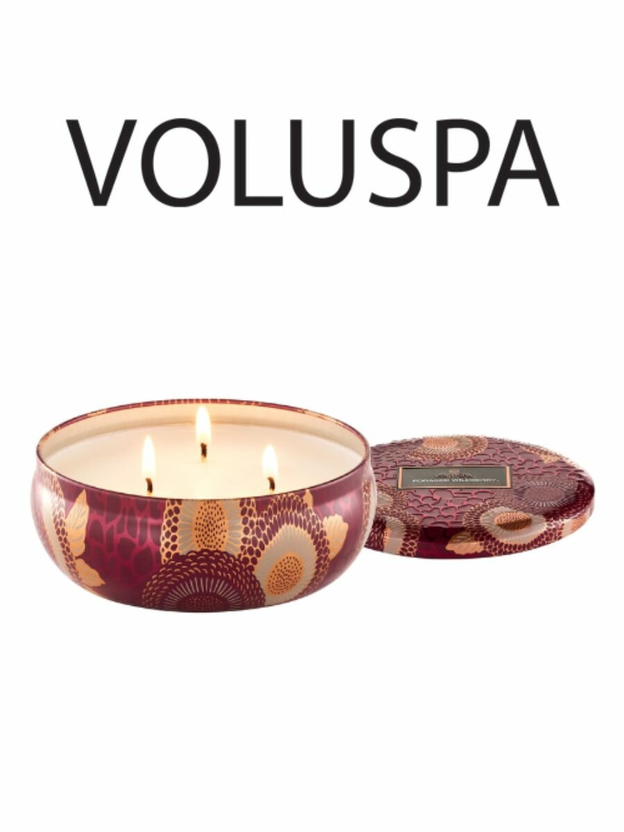 Ароматическая свеча VOLUSPA Дикие ягоды (Foraged Wildberry) 340 гр