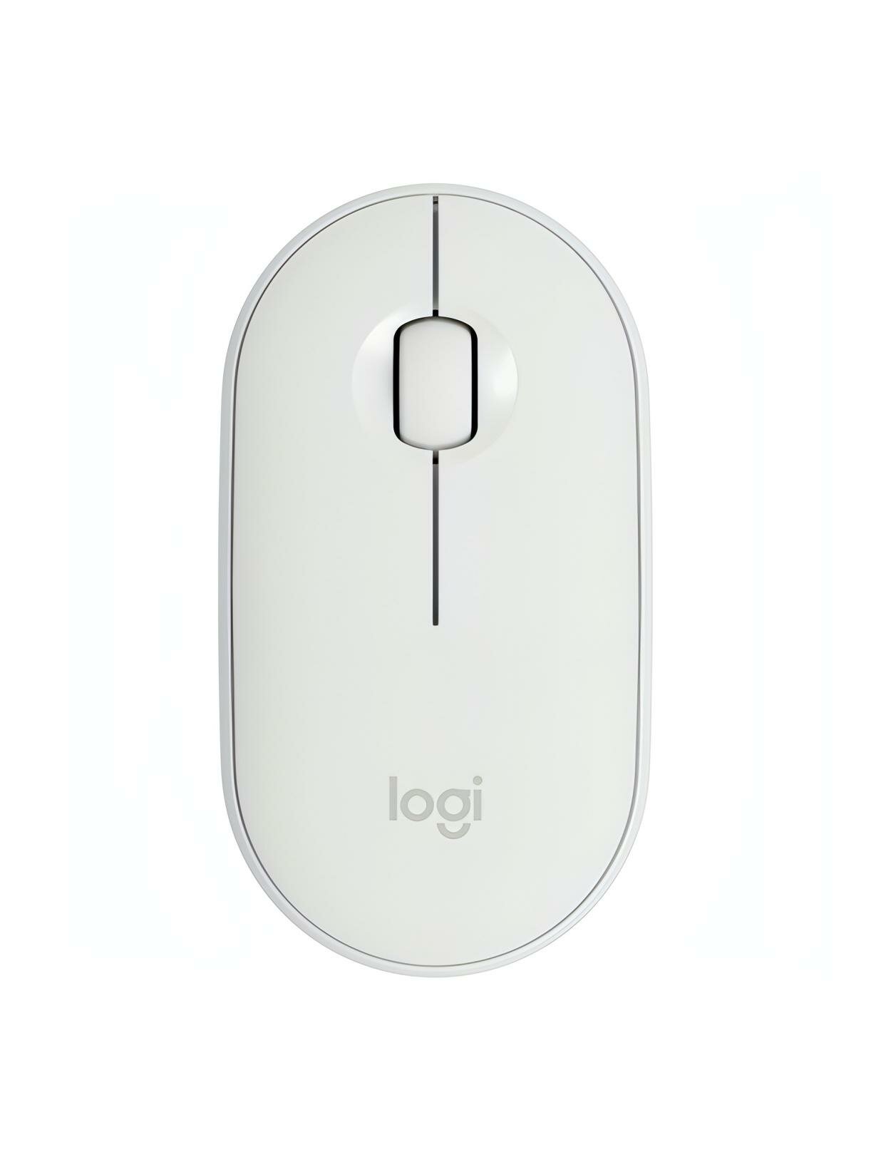 Мышь беспроводная Logitech Pebble M350 Off-White