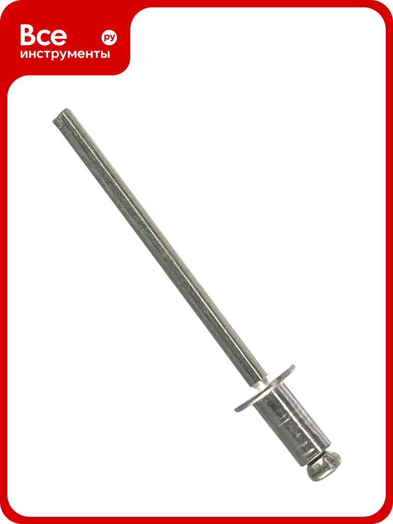 Заклепка 3.2х6 100шт - коробка Tech-Krep 102281