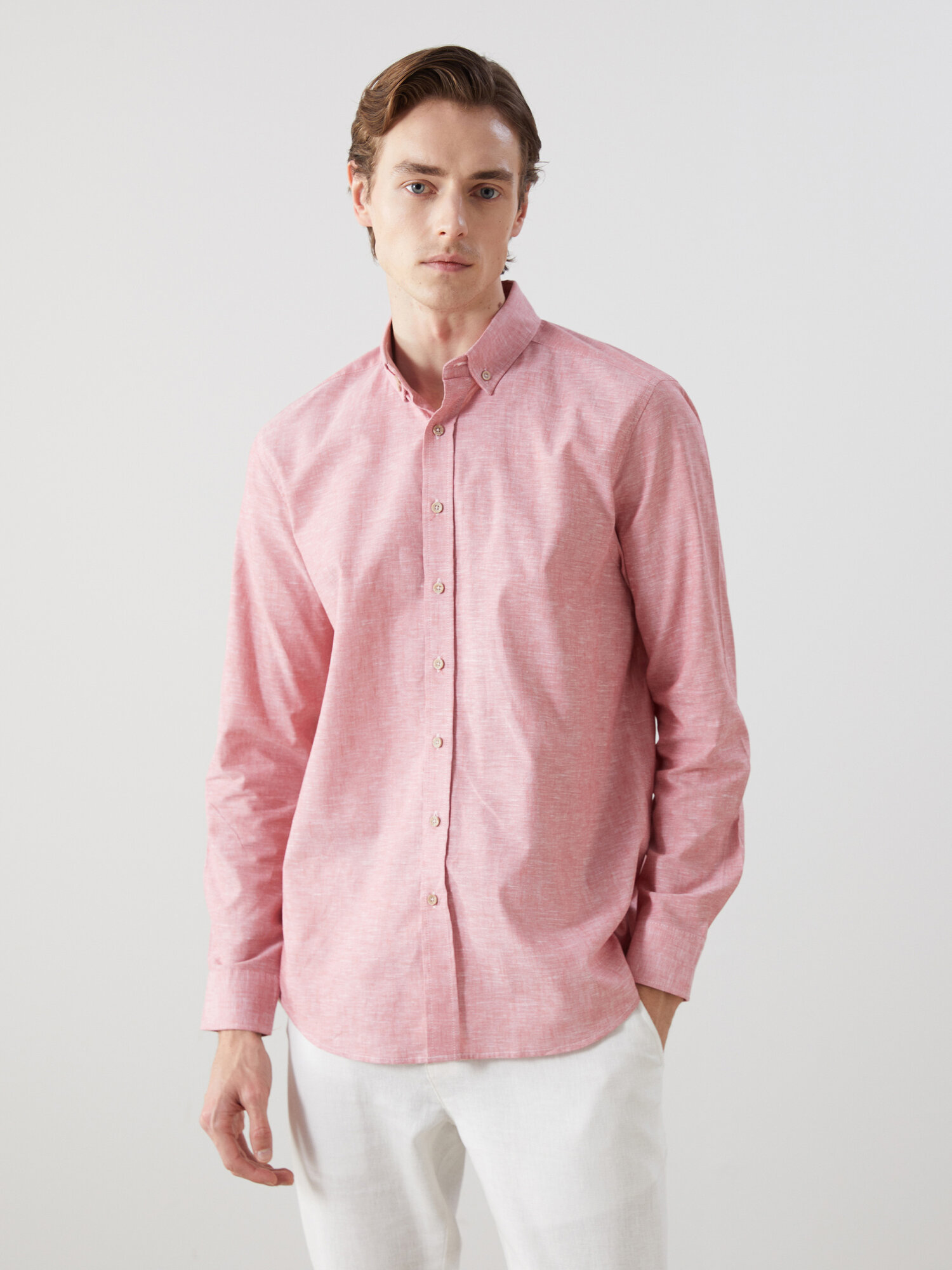 Рубашка LC Waikiki, размер M, rose