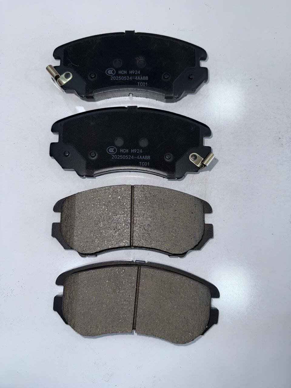 Тормозные колодки CHE MA CHI, передние, для Hyundai Sonata, 4 шт, черные — фото 1