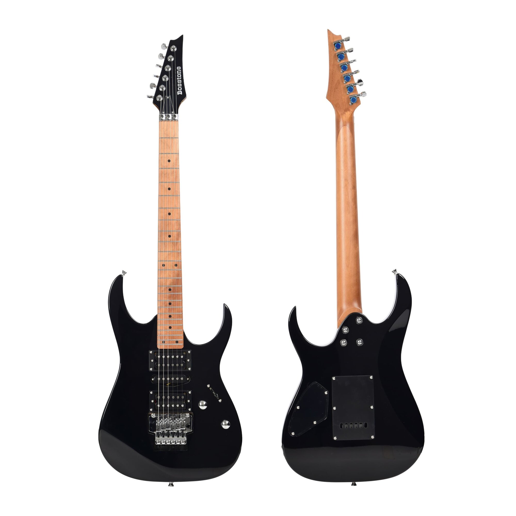 Bosstone SG-06 V.2 BK (2025) Гитара электрическая, 6 струн цвет черный