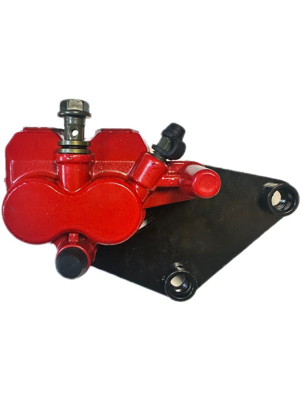 Суппорт тормозной двухпоршневой универсальный (скутер + мото)