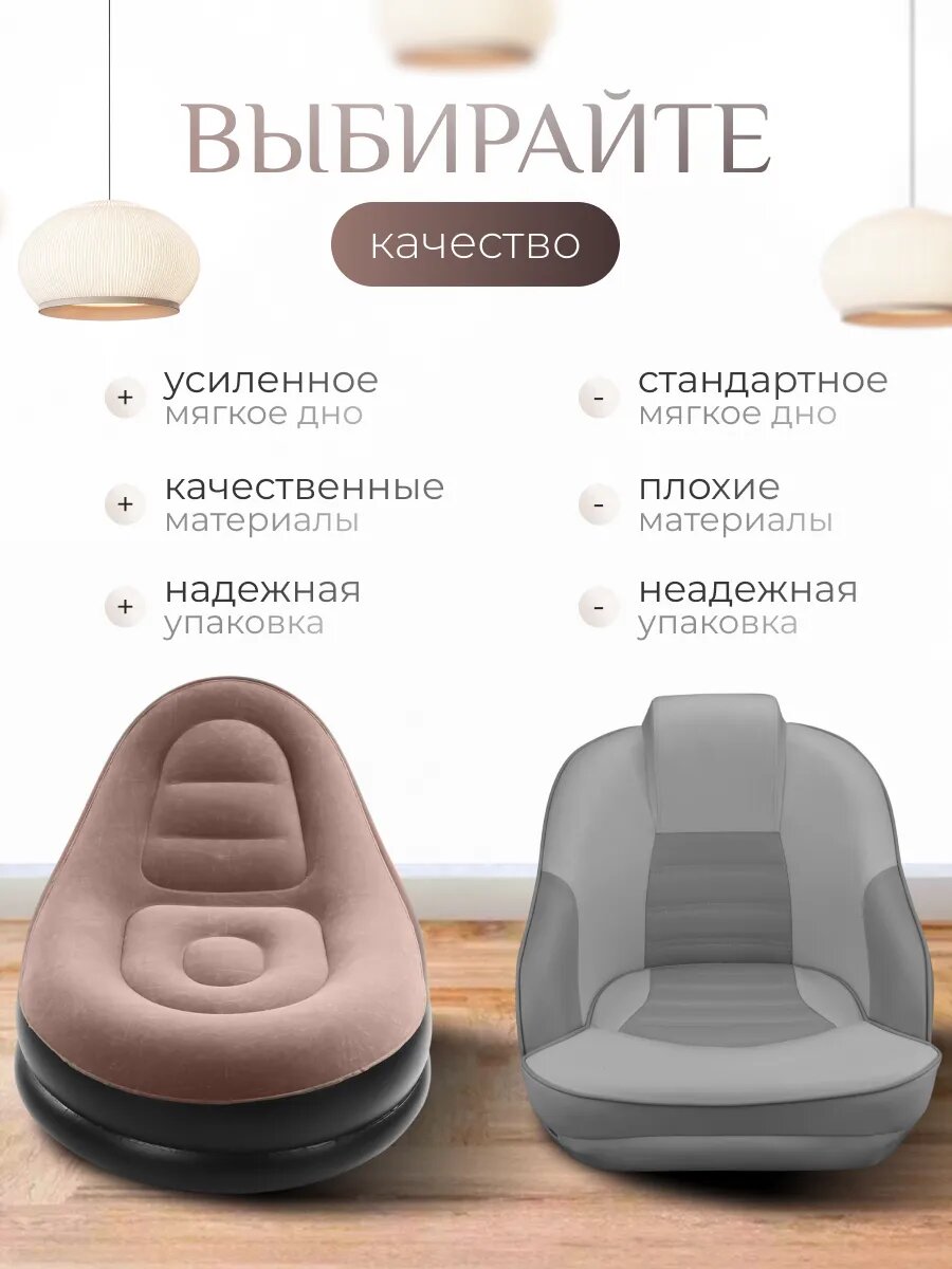 Изображение гарантийного талона на надувное кресло