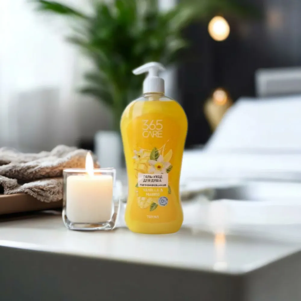 Гель-уход CARE 365 Ваниль и Манго, для душа, парфюмированный, 700мл