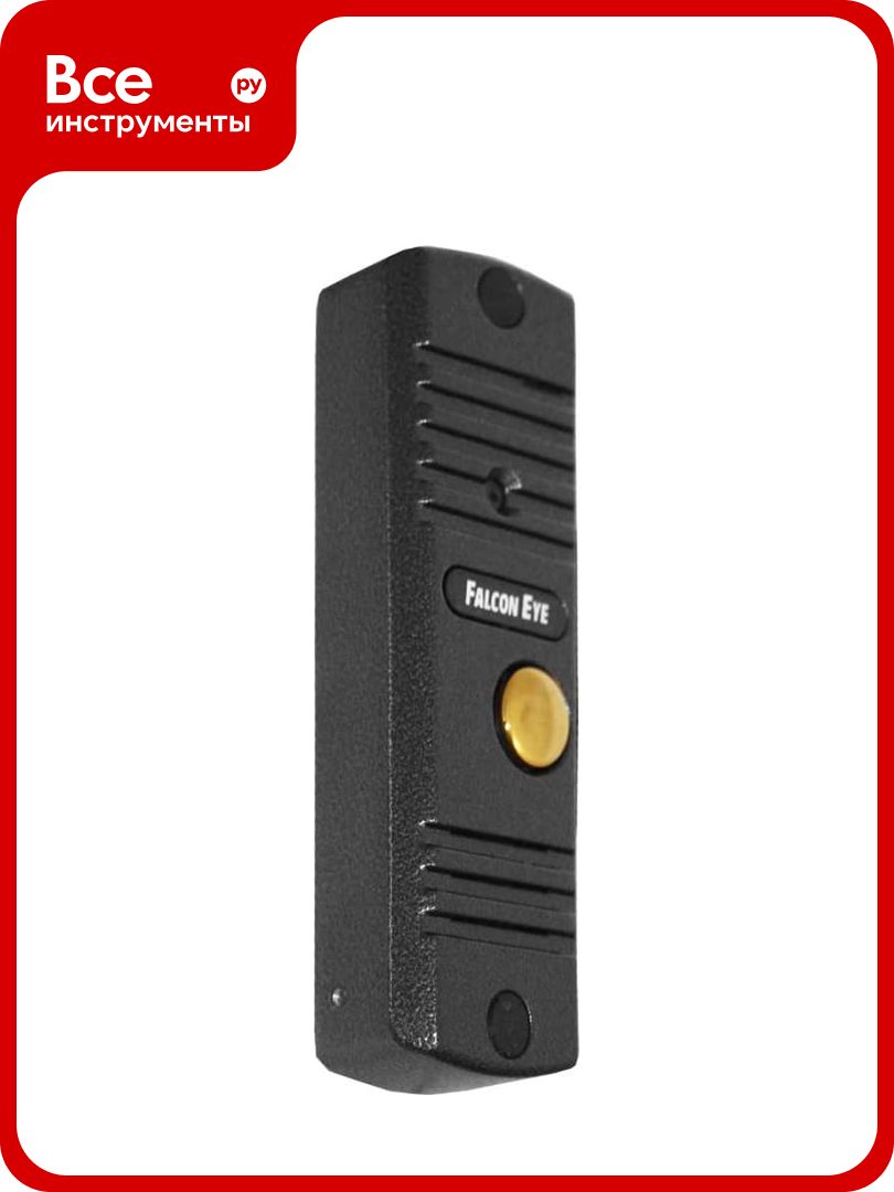 Цветная вызывная панель видеодомофона формата AHD 1080p Falcon Eye FE-305HD графит 00-00182796