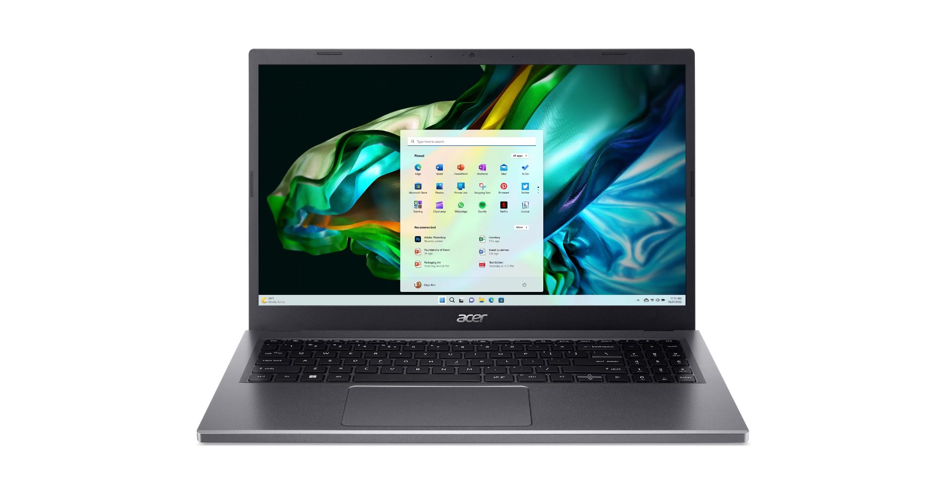 Ноутбук ACER Aspire 5 15-58PT 59VW i5-13420H 8GB 512GB SSD 15.6 FHD SILVER TOUCH