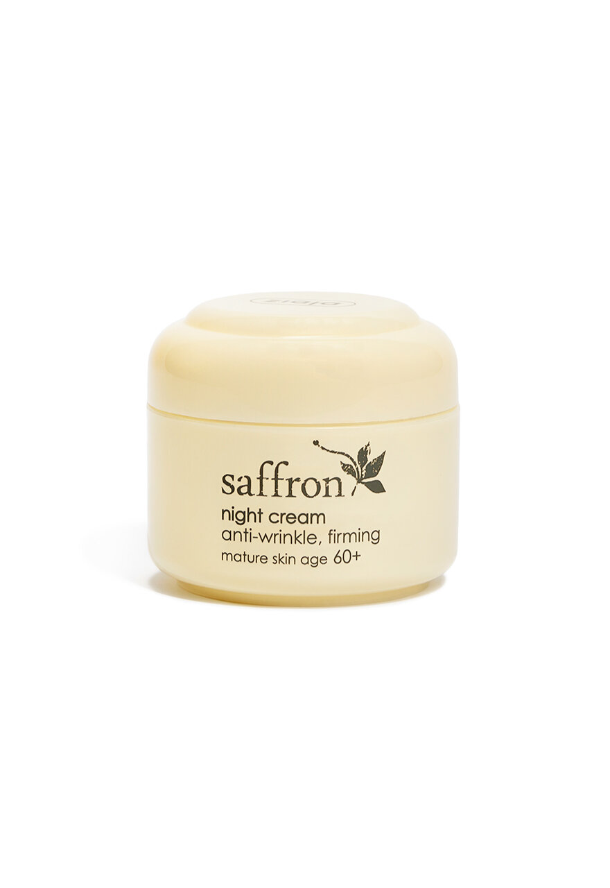 Ночной крем Ziaja Saffron 60+, антивозрастной, для зрелой кожи