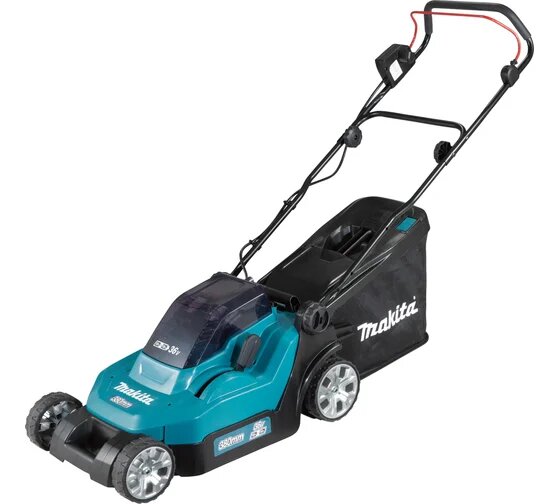 Аккумуляторная газонокосилка Makita LXT DLM382PM2