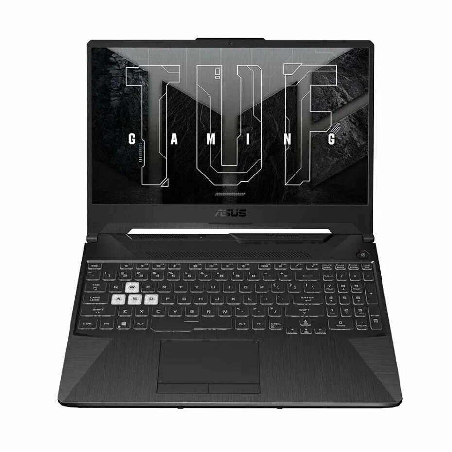 Ноутбук игровой 15.6" ASUS TUF Gaming FA506N, AMD Ryzen 5 7535HS 6 ядeр 3.3ГГц, Nvidia GеFоrсe RТХ 2050 4Гб, 1920x1080 144Гц IPS, 16Гб ОЗУ, 512Гб SSD, Windows 11 Pro, черный