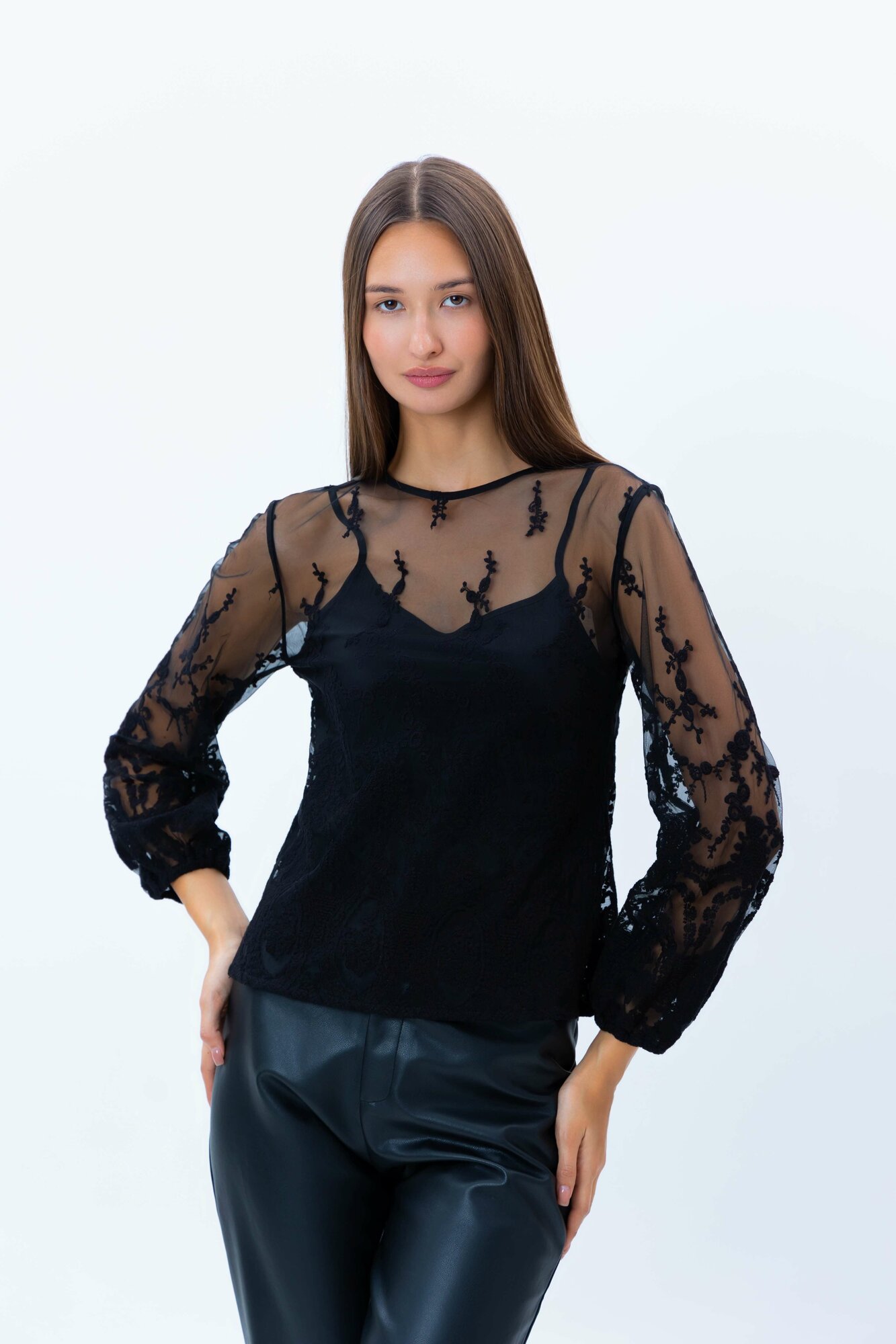 Блуза TERRA PRO, размер M, black