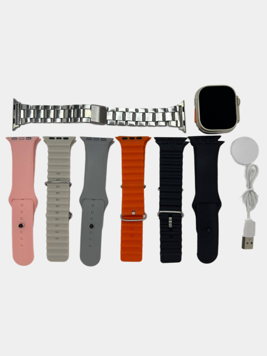 Умные часы Smart Watch, WS01, ULTRA-2, Android, iOS, Bluetooth 5.0, 48мм — фото 1