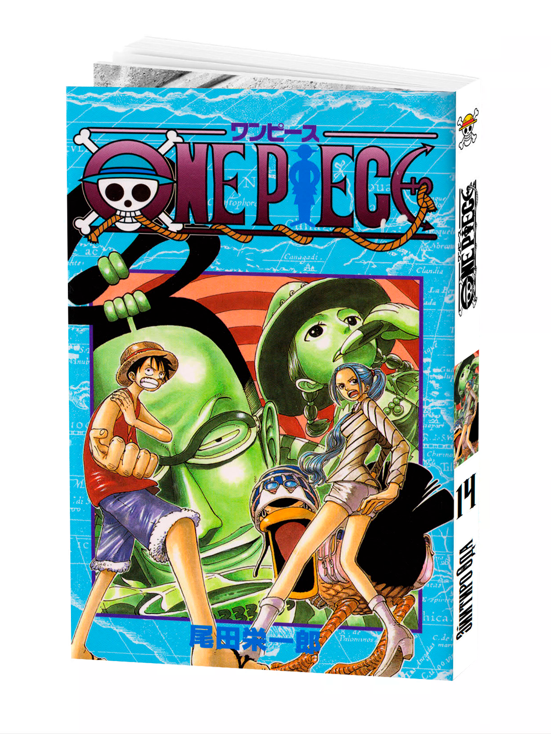 Манга One Piece, Большой куш, 14 том, Oдa Э, мягкий переплет.