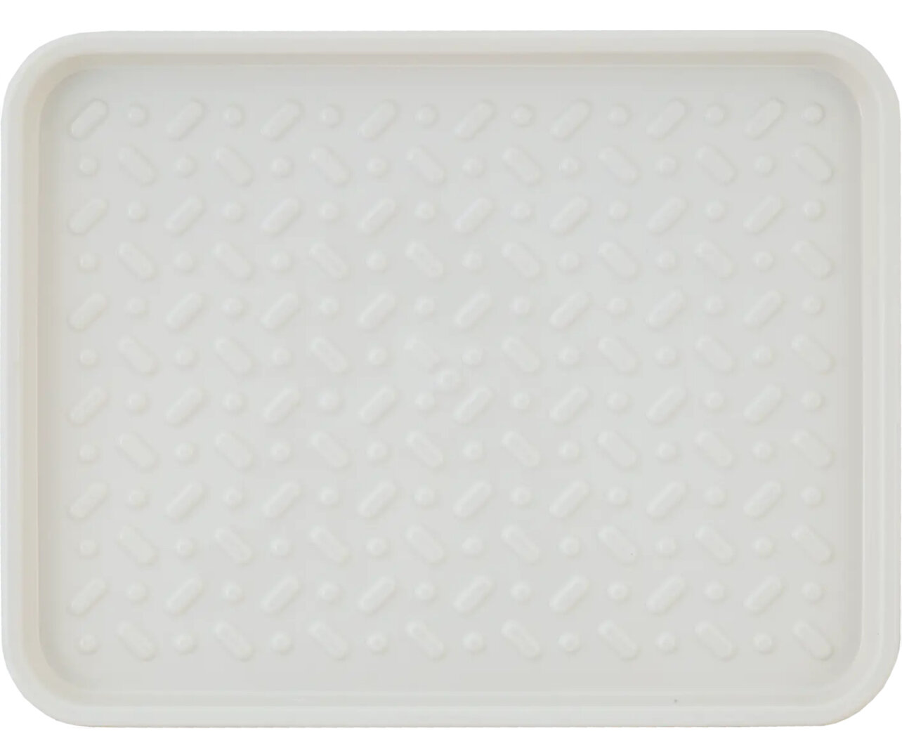 Лоток для обуви 48x37 см полипропилен цвет белый