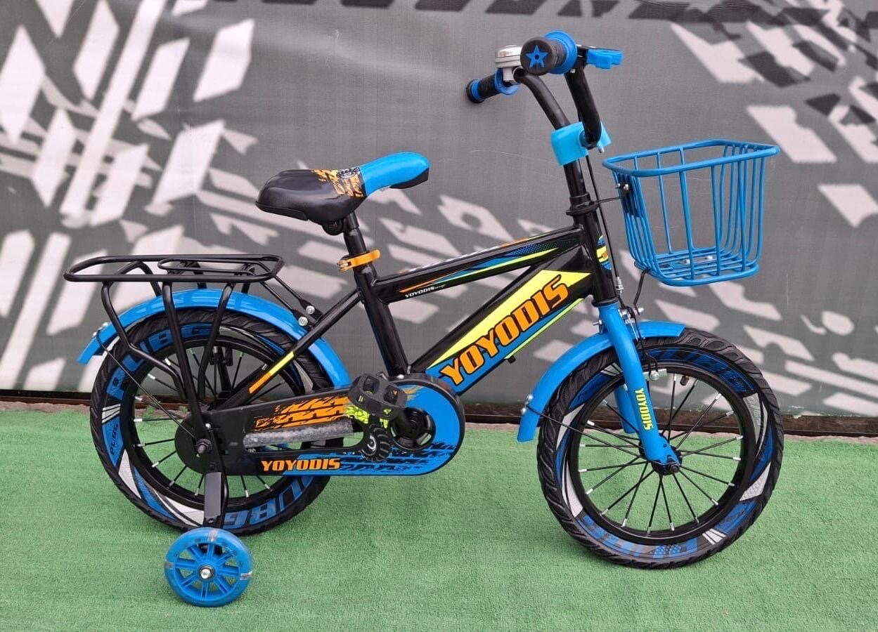 Велосипед двухколесный детский 16' для детей 5-7 лет рост 100-120 см