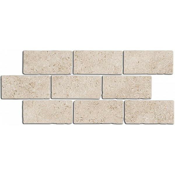 Бордюр керамический Kerama Marazzi BR024 Роверелла бежевый мозаичный 34.5x14.7x1.1 см (цена за 1 штуку)
