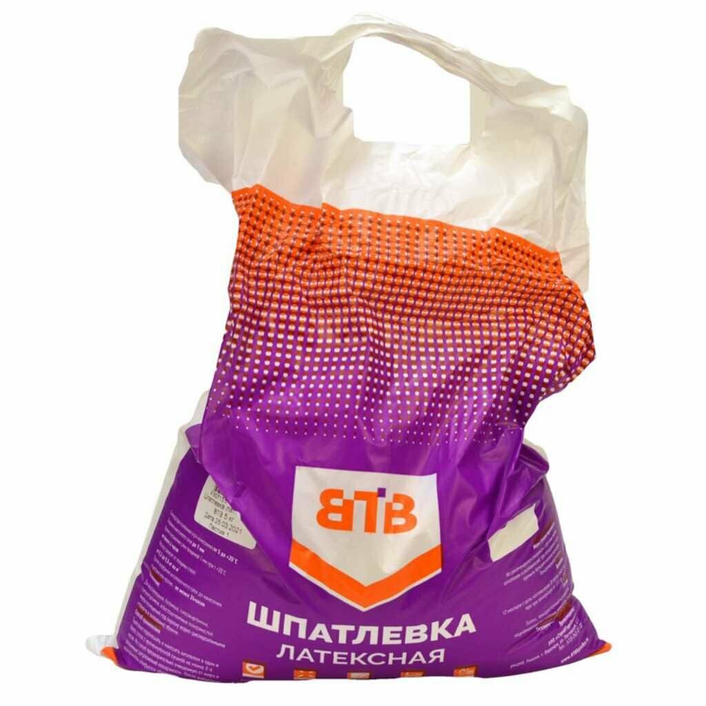 Шпатлевка ВТВ латексная 5 кг белая паропроницаемая