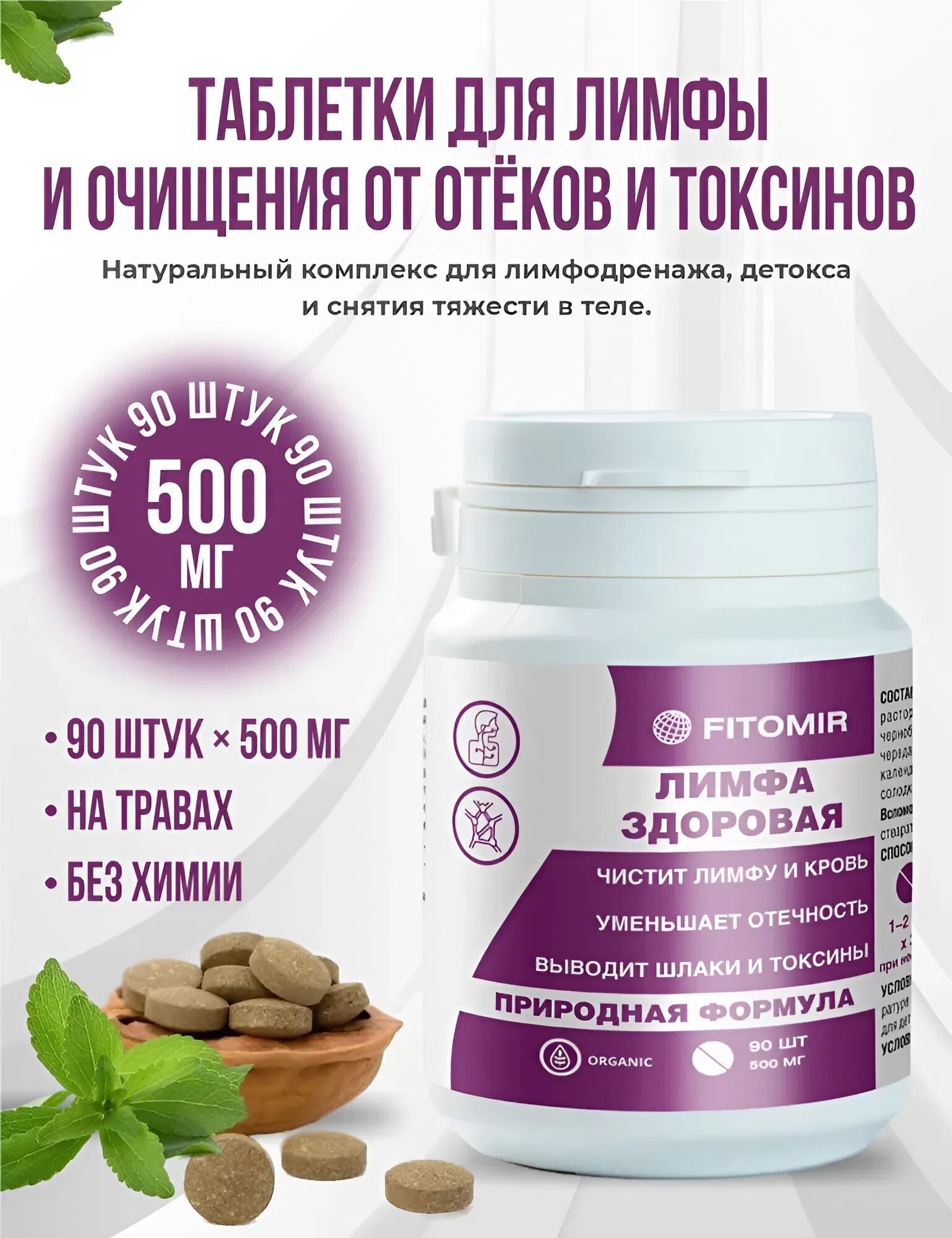 Лимфодренаж от отеков тела и лица, Детокс очищение организма от шлаков и токсинов