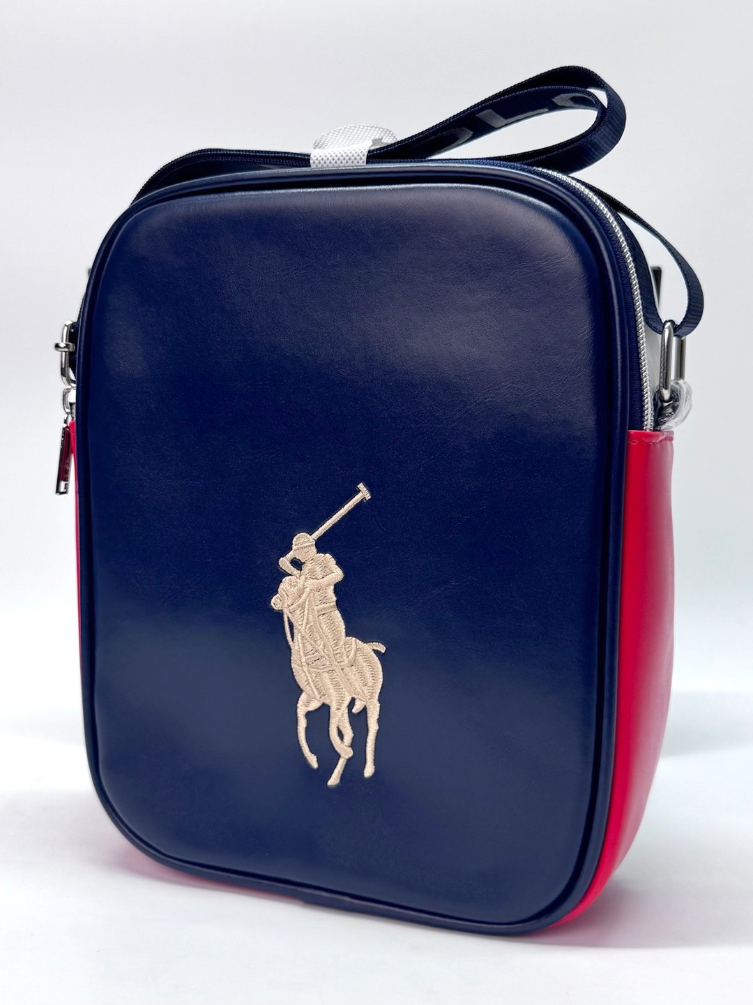 Сумка кросс-боди U.S. POLO ASSN., фактура гладкая, темно-синий — фото 1