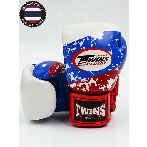 Боксерские перчатки Twins Special FBGVL3-44RU Russia 14 Oz 100% оригинал