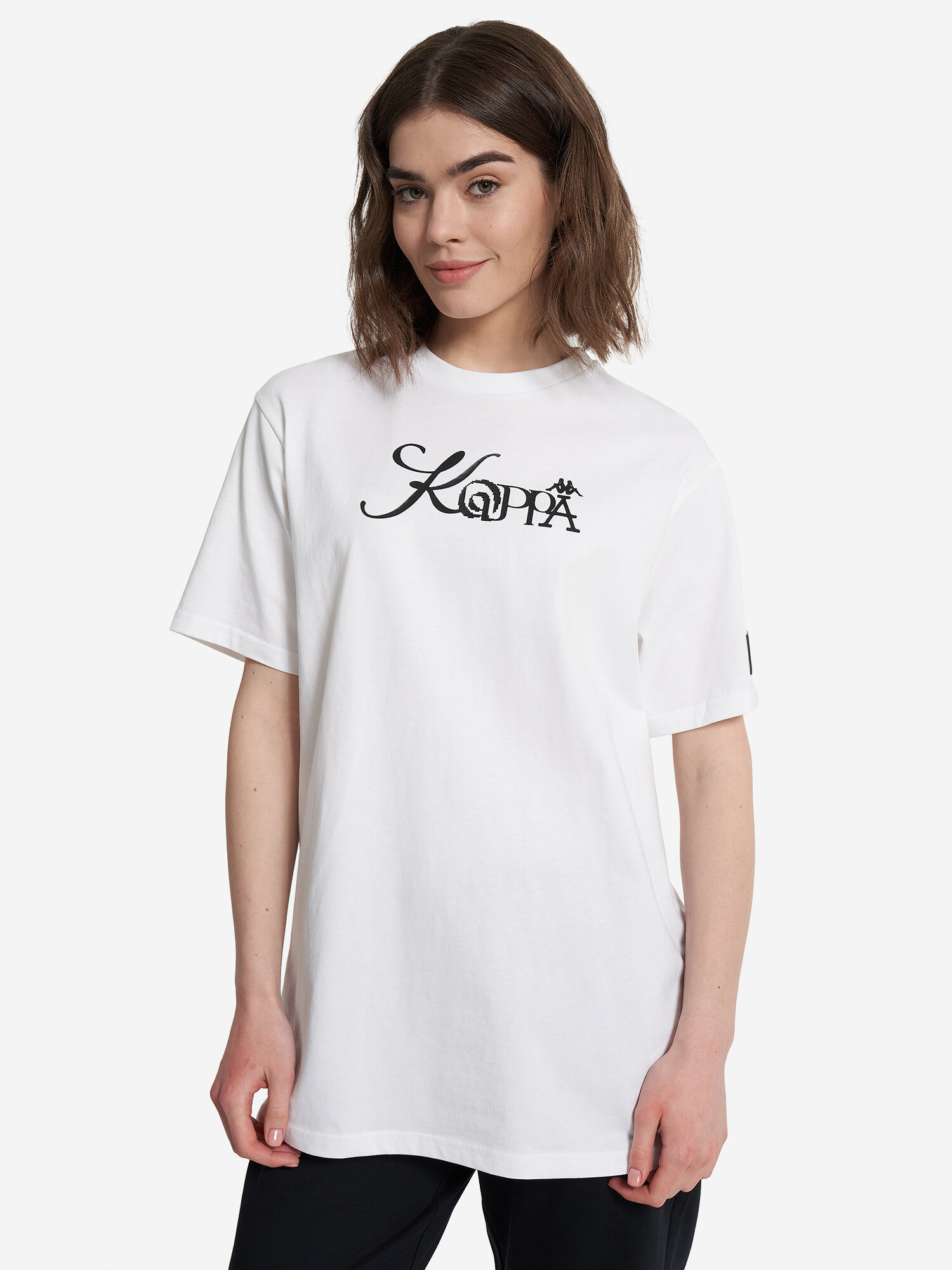 Футболка Kappa, размер 46-48, белый