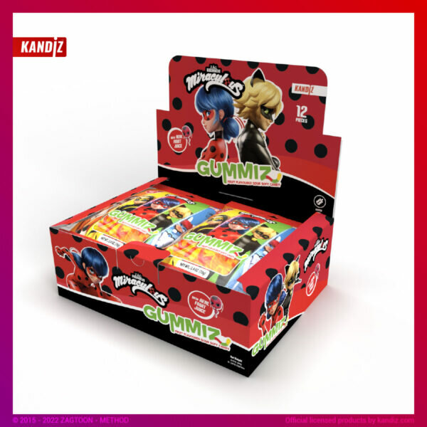 Леди Баг и супер кот мармелад в форме червяка 70 гр — фото 1