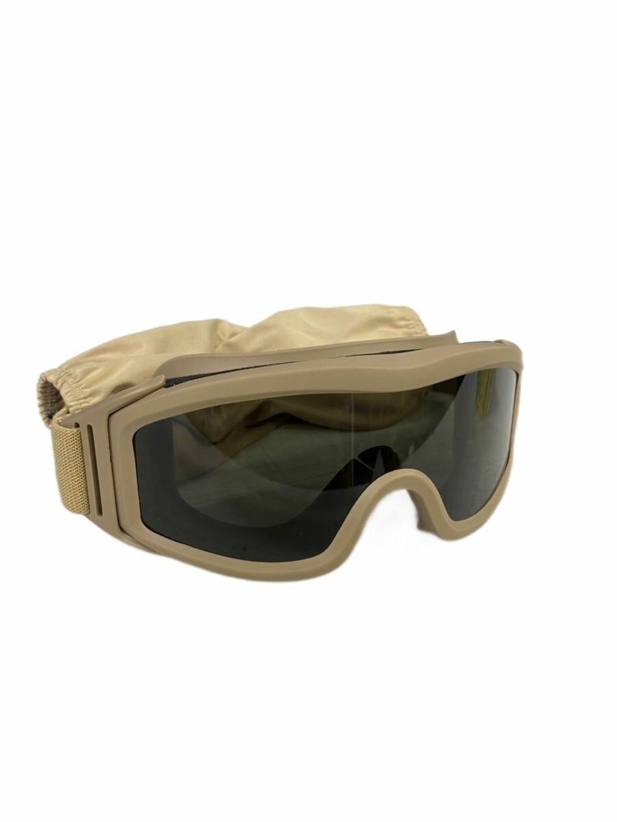 Очки тактические мужские, Песок