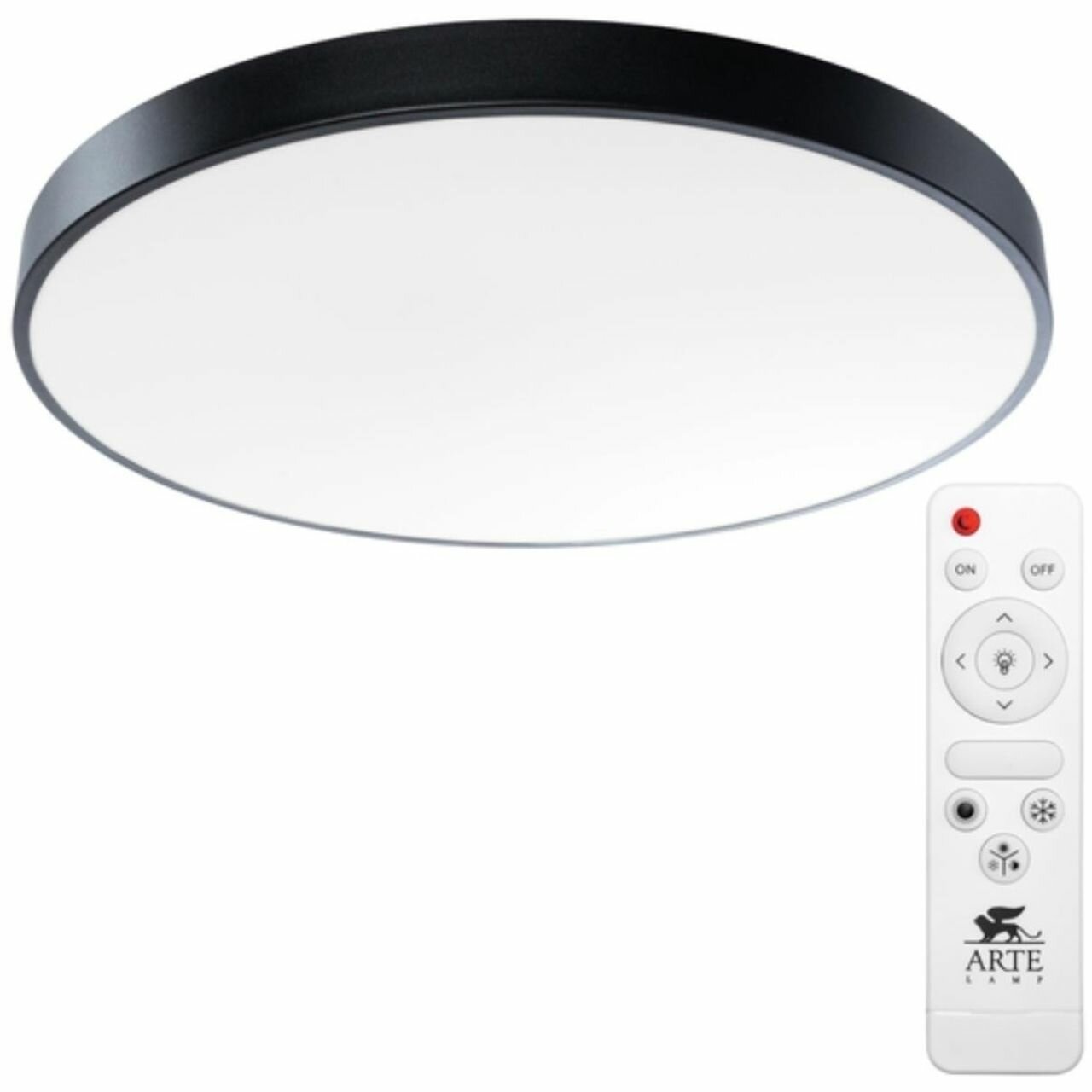 Настенно-потолочный светильник Arte Lamp A2673PL-1BK ARENA светодиодный 80W