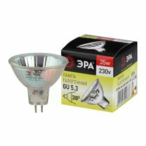 Лампа галогенная ЭРА GU5.3 MR16 35 Вт 230 В